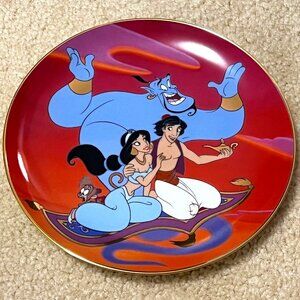 The Bradford Exchange - Disney Treasured Moments - Aladdin - Plate